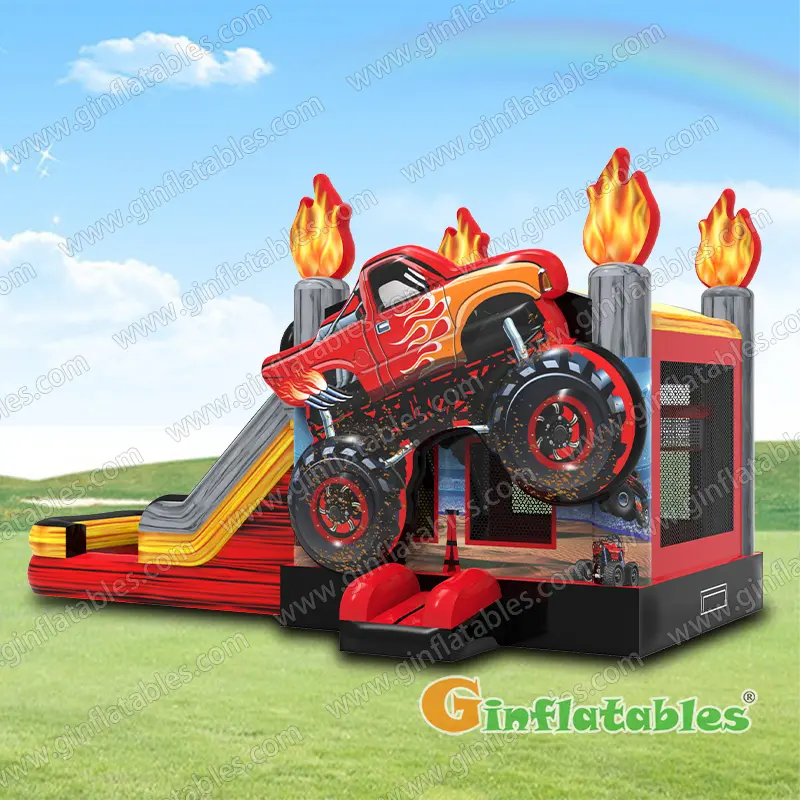 Monster Truck Dual Lane Wet/Dry Combo