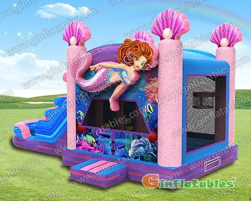 3D mermaid inflatable combo