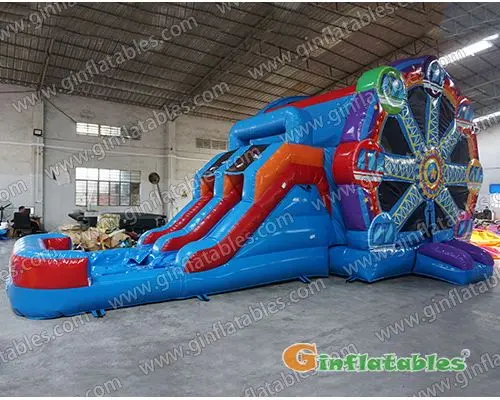 Ferris wheel inflatable dual combo