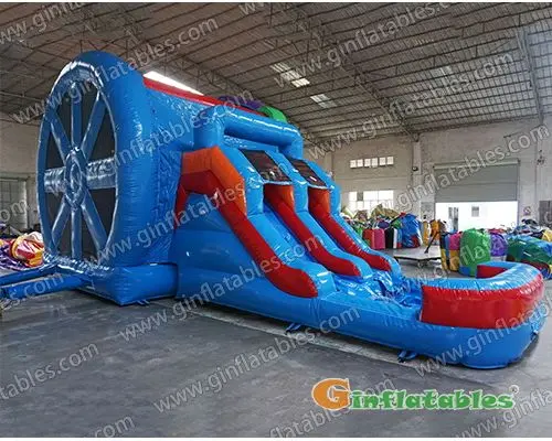 Ferris wheel inflatable dual combo