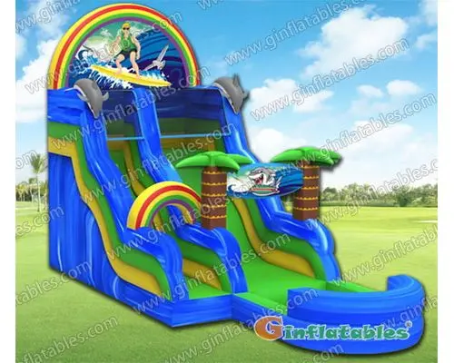 20.5 ft Surfing water slide