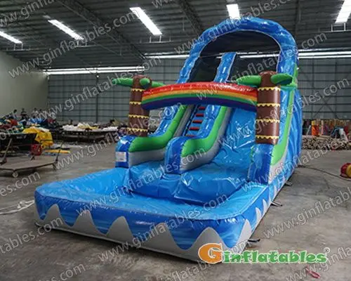 Waterfall slide