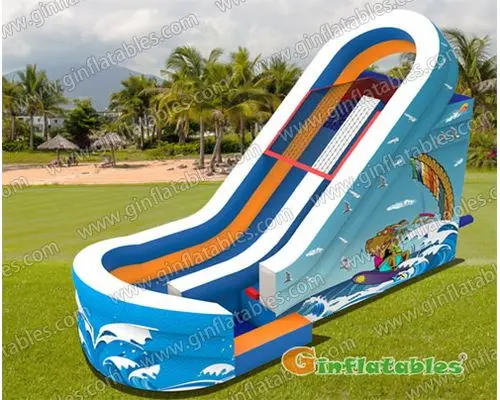 Surf the water slide inflatable