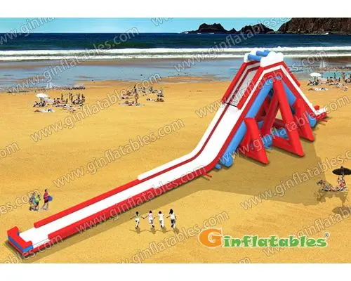 168ftL x 49ftW Biggest water slide inflatable