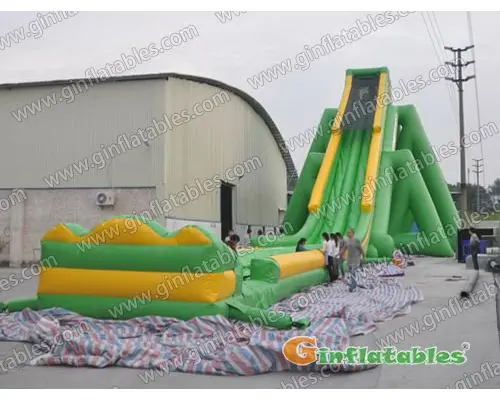 15m tall hippo slide