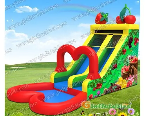 Fruits water slide