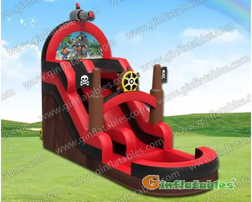 Pirate water slide