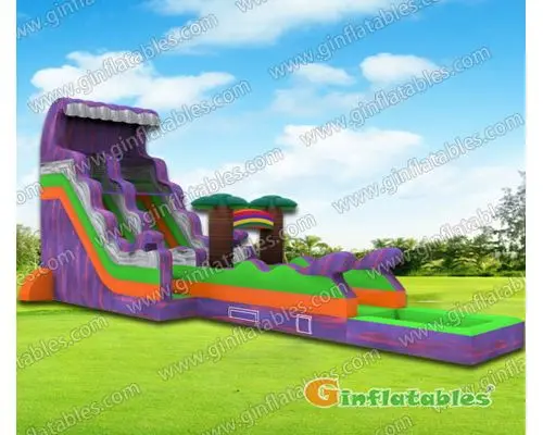 Water slide game