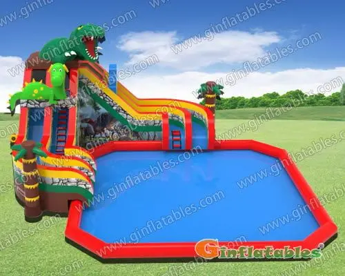 Dinosaur water park