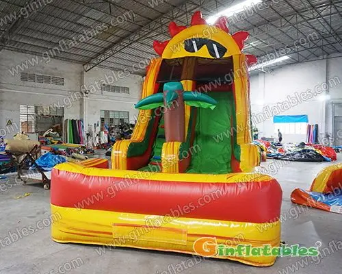 Inflatable Waterfall Slide