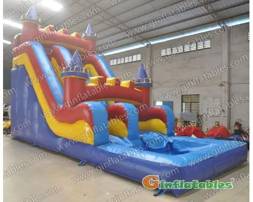 28ft Castle water slide