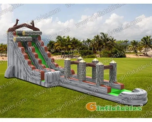 Loggers water slide