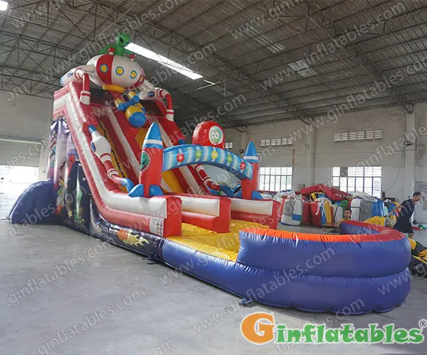 20ftWx23ftH Alien water slide