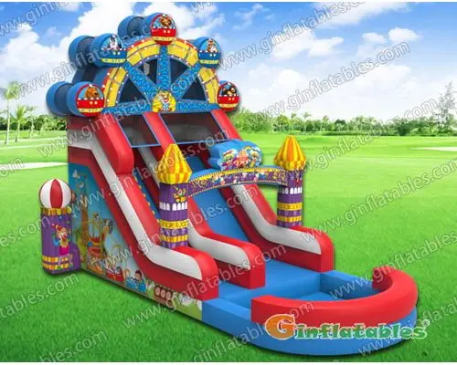 Circus water slide