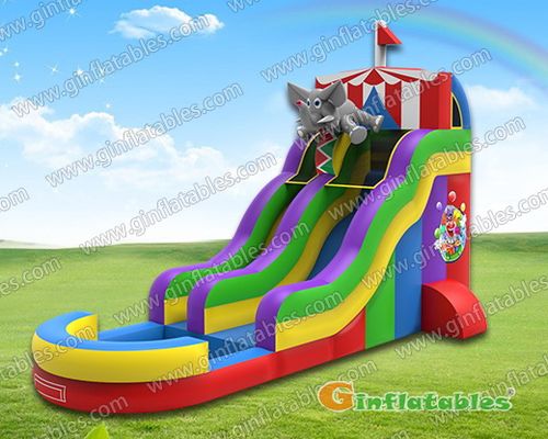 Circus water slide