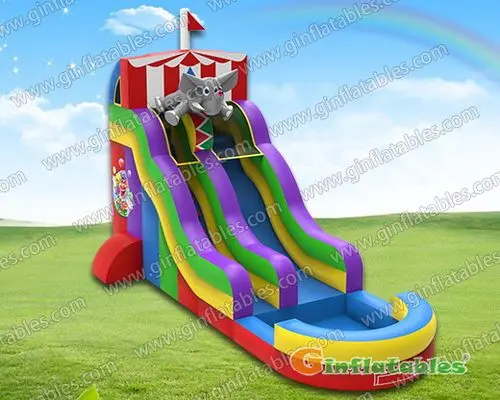 Circus water slide