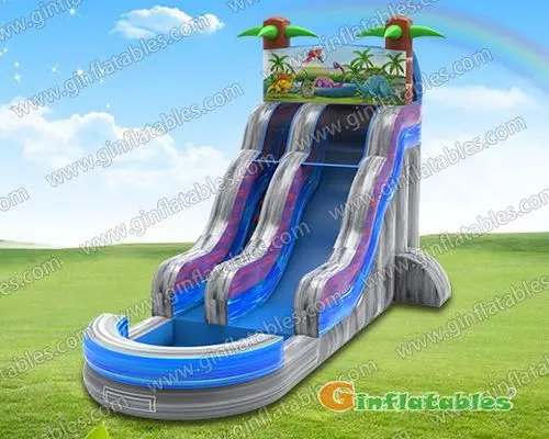 Jungle water slide
