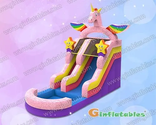 Unicorn water slide