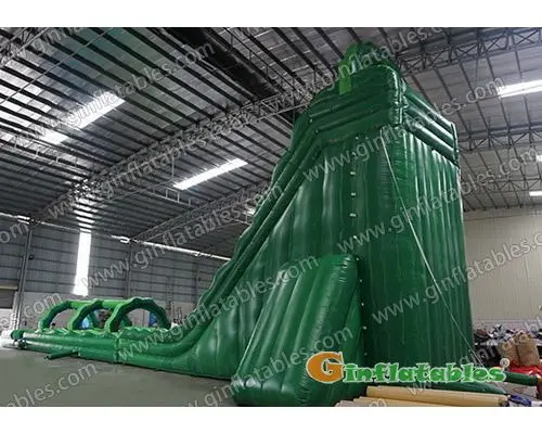 inflatable jungle water slide