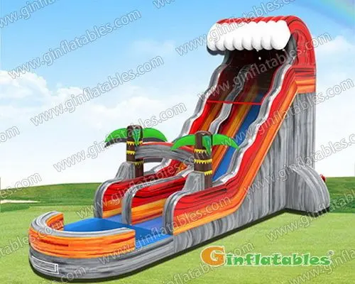 Grey water slide