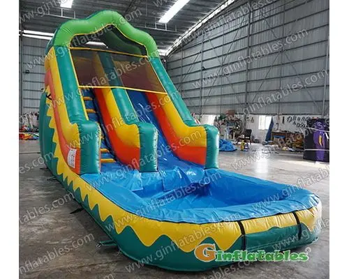 Yard water slide