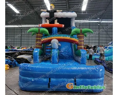 Surf water slide