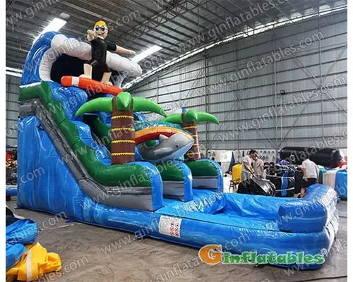 Surf water slide