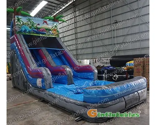 Jungle water slide