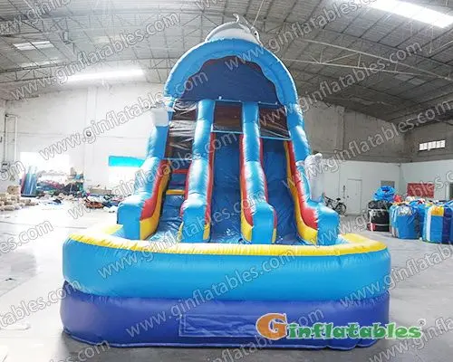 Ocean dual water slide