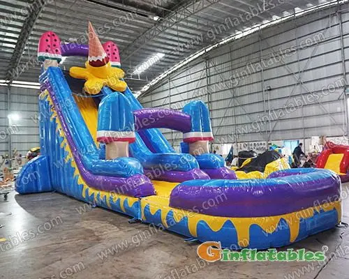 Ice cream water slide