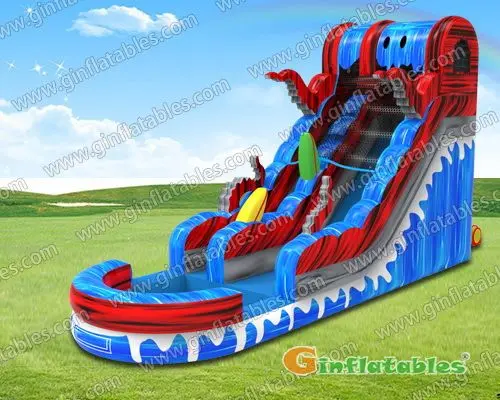 Ocean battle water slide