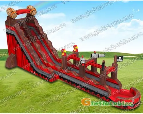 Pirate water slide n slip