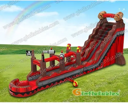 Pirate water slide n slip