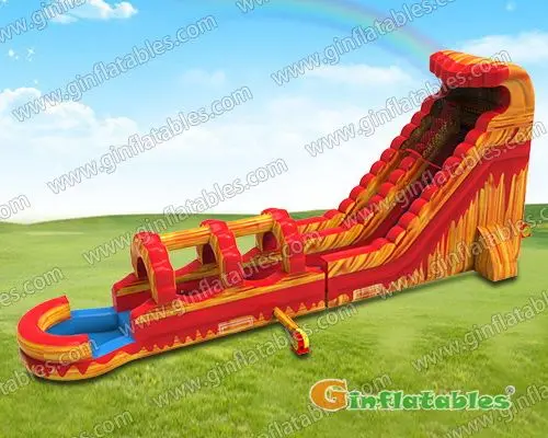 Lava water slide n slip