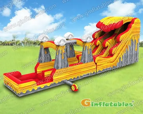 Volcano water slide n slip