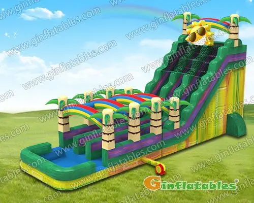 Rainbow water slide n slip