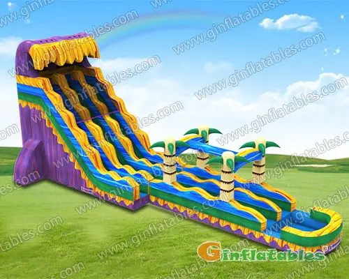 Lava surge water slide n slip