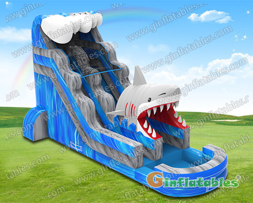 20 ft Shark escape water slide 20 ft Shark escape water slide