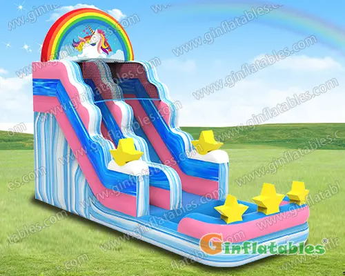 Unicorn water slide