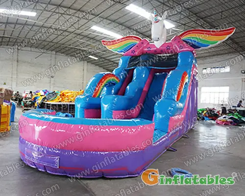 Unicorn water slide