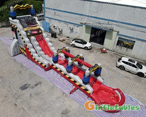 High voltage water slide n slip