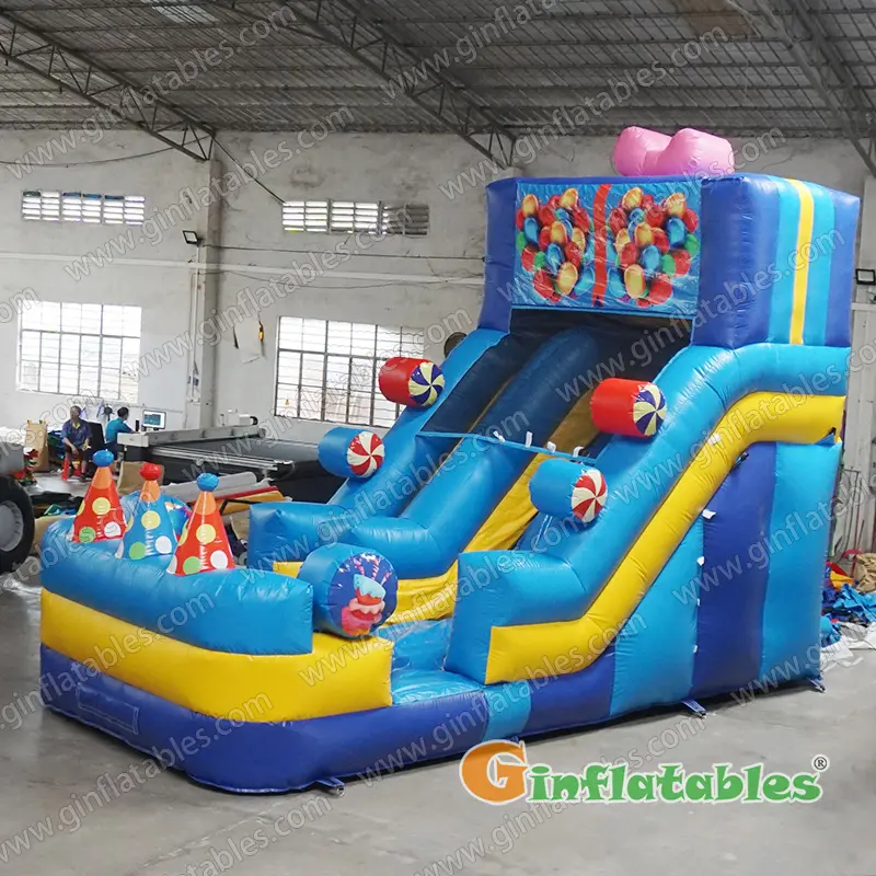 Gift box water slide