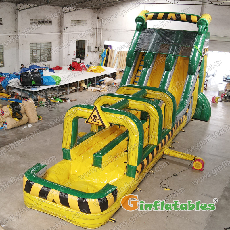 Toxic Water Slide N Slip With Pool | Inflatable Water Slides | Products ...