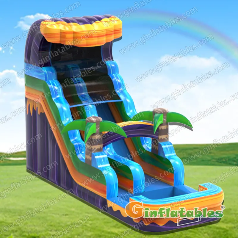 Tropical Wave Water Slide