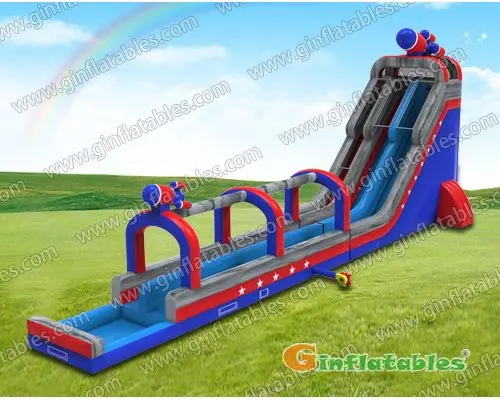 Rocket water slide n slip