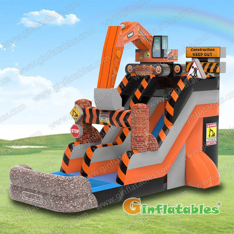 Excavator Water Slide