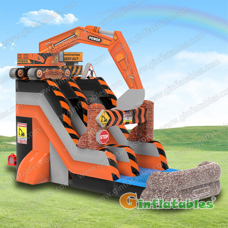 Excavator Water Slide