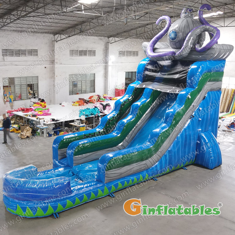Octopus water slide