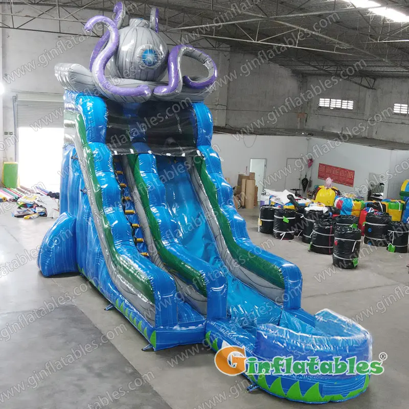 Octopus water slide
