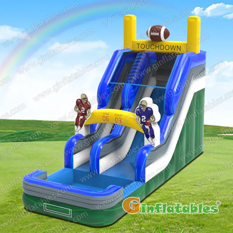 Football water slide